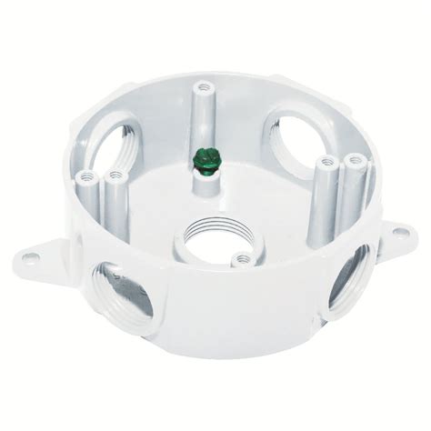 round wall electrical box|round surface mount electrical box.